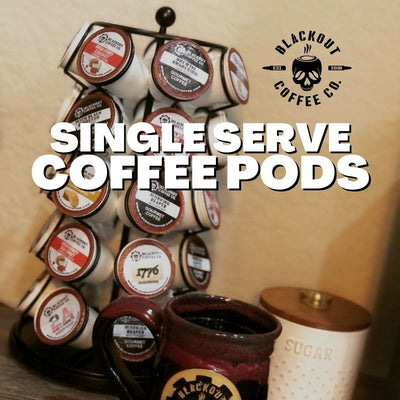 Single serve coffee pods