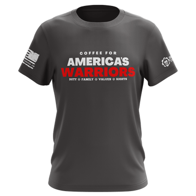 America's Warriors Gunpowder Grey T-Shirt