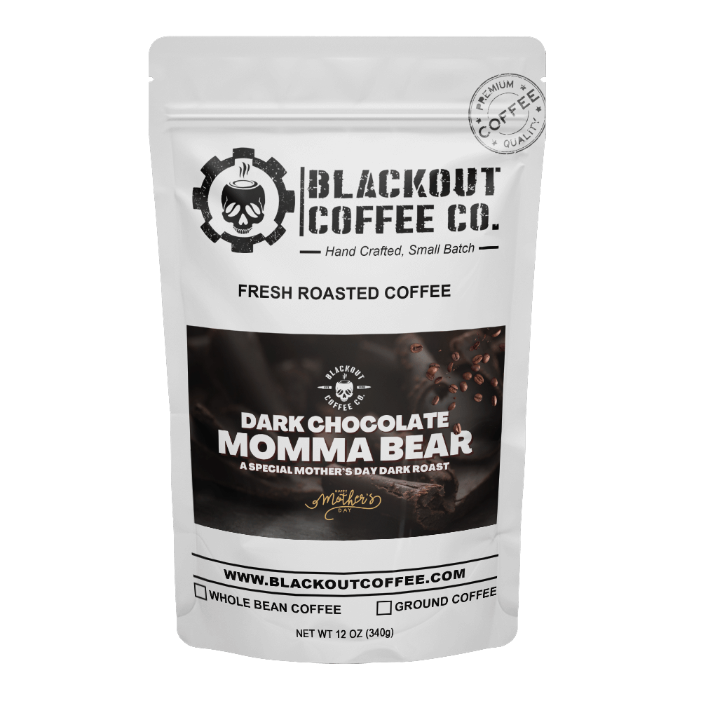 Dark Chocolate Momma Bear - Special Mother's Day - Flavored Coffee