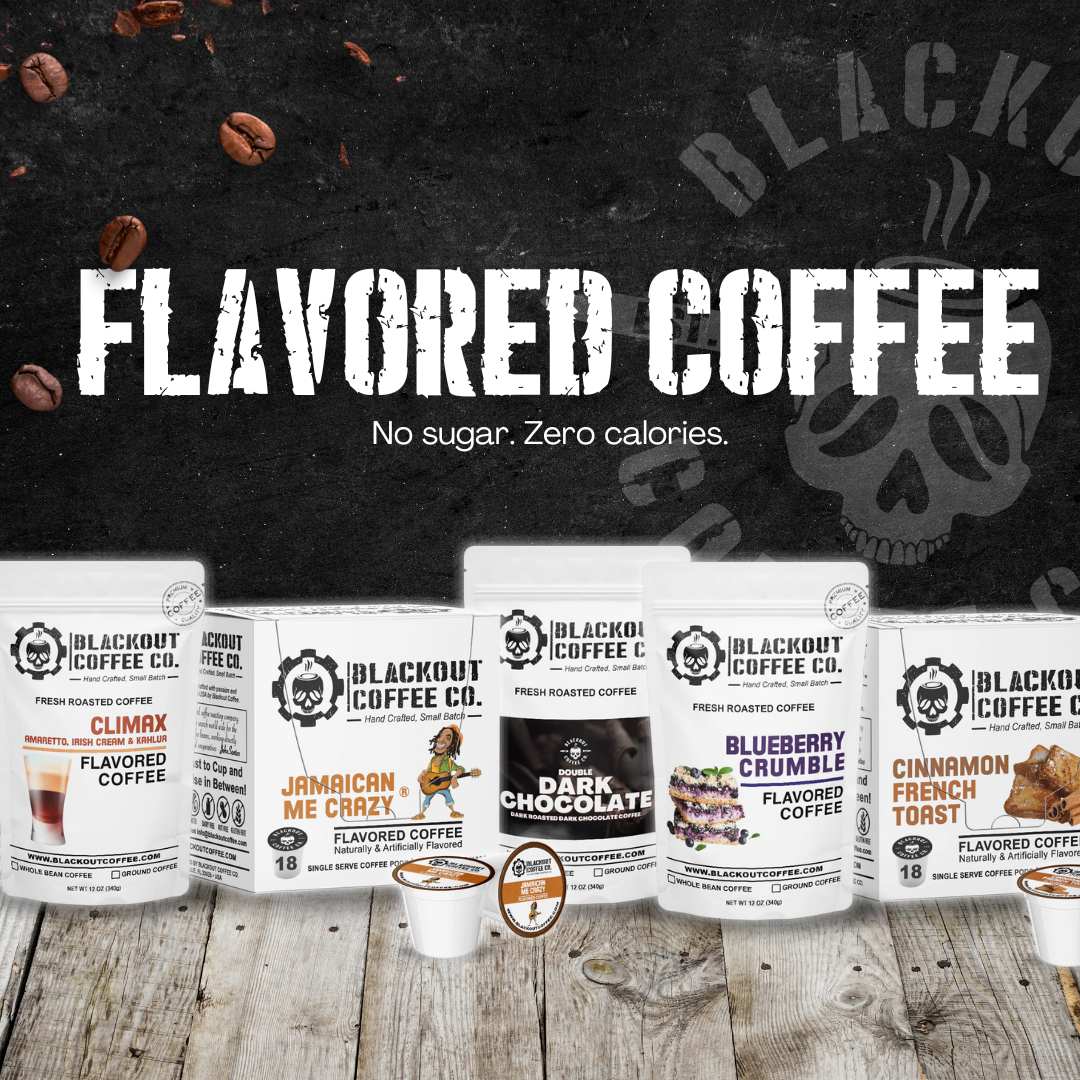 Blackout Coffee Flavored Coffee MOBILE Collections