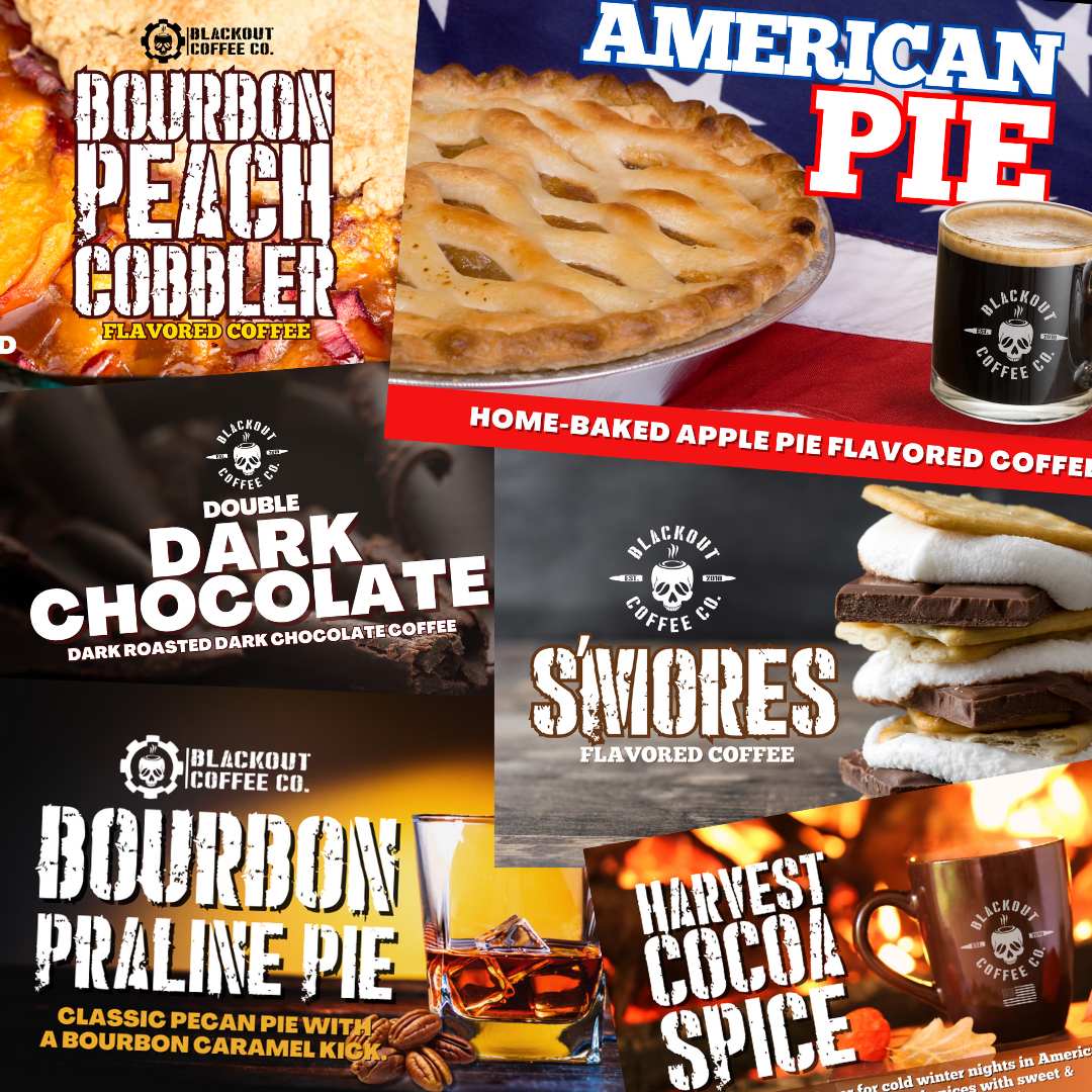Blackout Coffee- Flavored Samples Collection