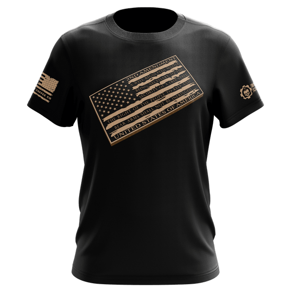 T-Shirt Graphique 'Guarded 2nd Amendment' - Taille 2XL Homme - Occasion Très Bon État