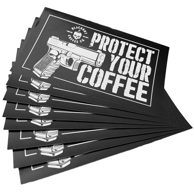 Protect Your Coffee Decal