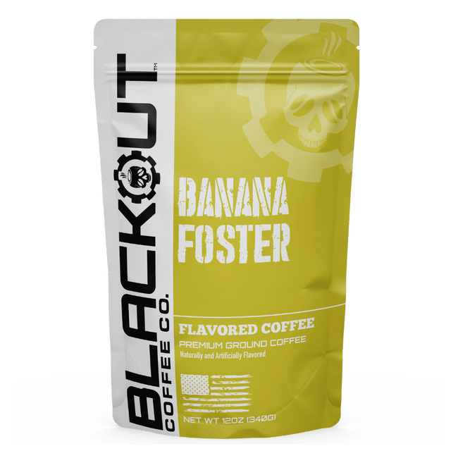 Banana Foster Flavored Coffee Bag 12oz