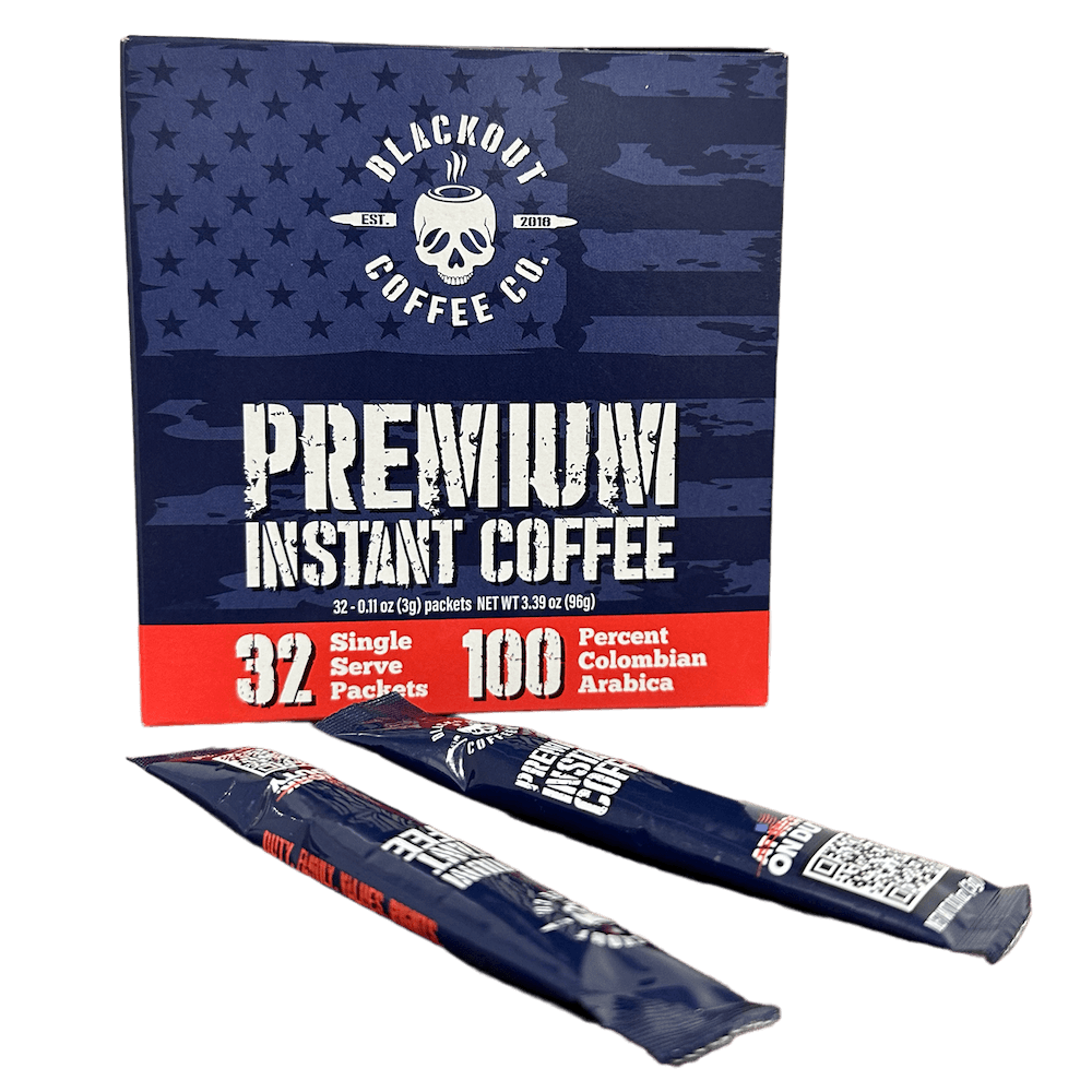 Blackout Premium Instant Coffee 32 count