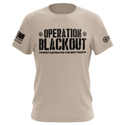 Operation Blackout Sand Color T-Shirt