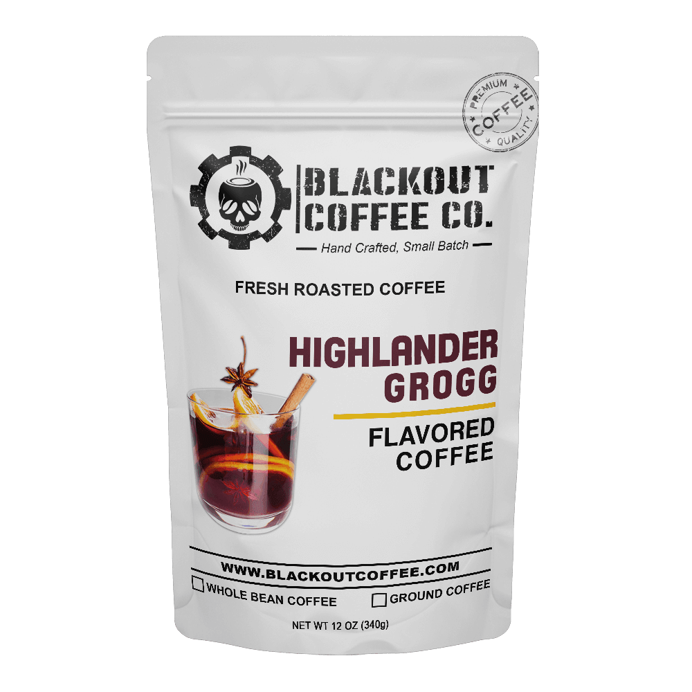 Highlander Grogg Flavored Coffee Bag 12oz