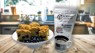 Start Your Morning on a Fruity Note: Blueberry Crumble Coffee Cake with Blackout Coffee’s Blueberry Crumble Blend