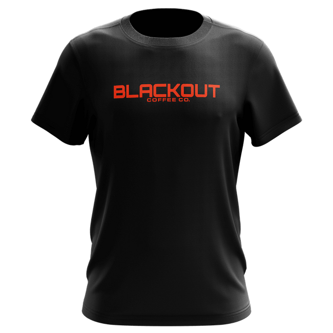 Black T-Shirt with Blackout Logo
