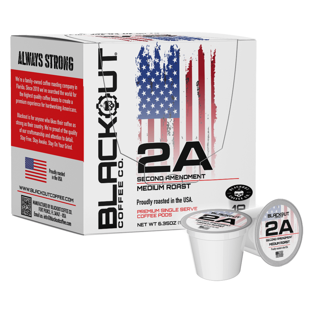 Second Amendment Medium Roast Coffee Pods