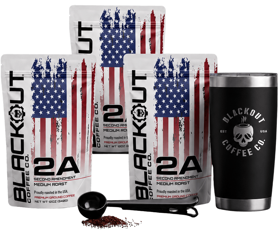 Blackout Coffee tumbler