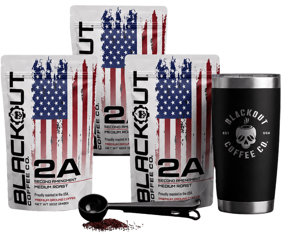 Blackout Coffee tumbler