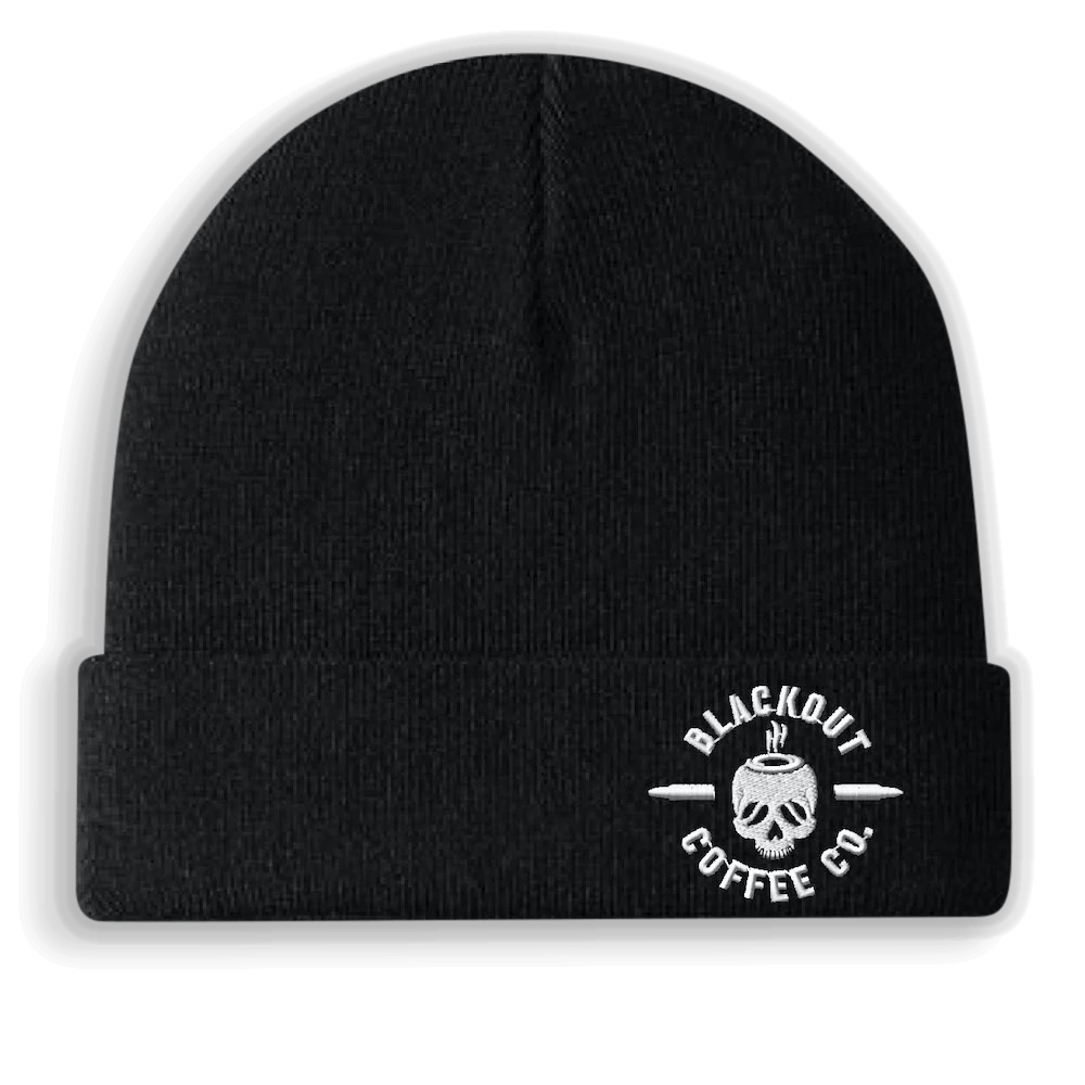 Blackout Coffee Logo Beanie Hat