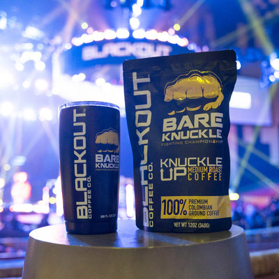 Blackout Coffee Bare Knuckle Fighting event