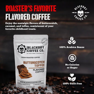 Butterscotch Toffee Flavored Coffee