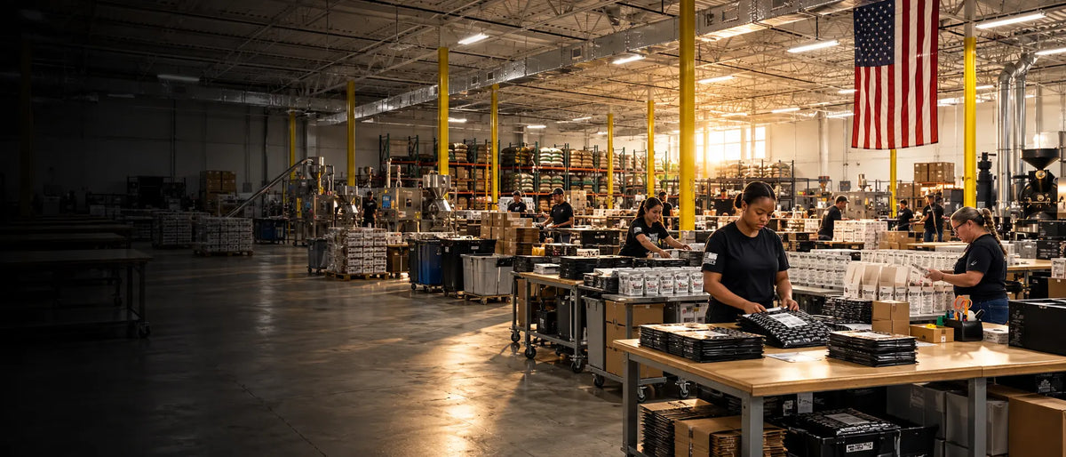 Blackout Coffee community and American workers