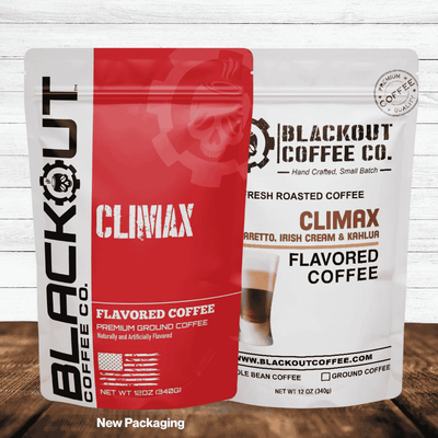 Climax [B52: Amaretto, Irish Cream & Kahlua] Flavored Coffee Bag 12oz by blackout coffee