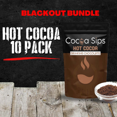 Ten Cocoa Flavors Pack:  Banana Pudding, Chocolate Cherry Dump Cake, Chocolate Covered Strawberries, Chocolate Peppermint Patty, Coco Loco,Dark Chocolate Hazelnut, Dark Chocolate, Dark Chocolate Orange,  Raspberry Chocolate, Sweet Hot Cocoa