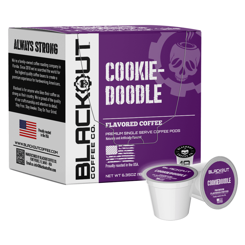 COOKIEDOODLE FLAVORED COFFEE PODS 18CT