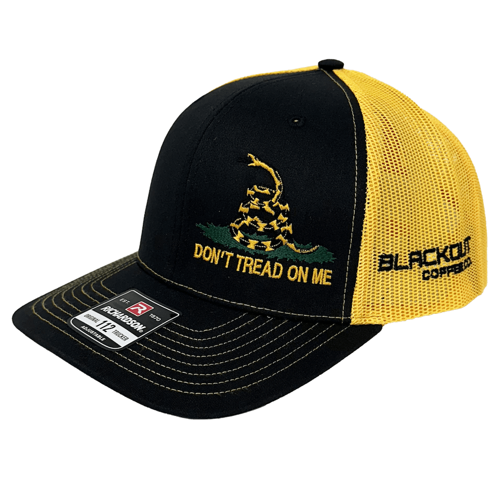 DTOM Trucker Hat Yellow-Black