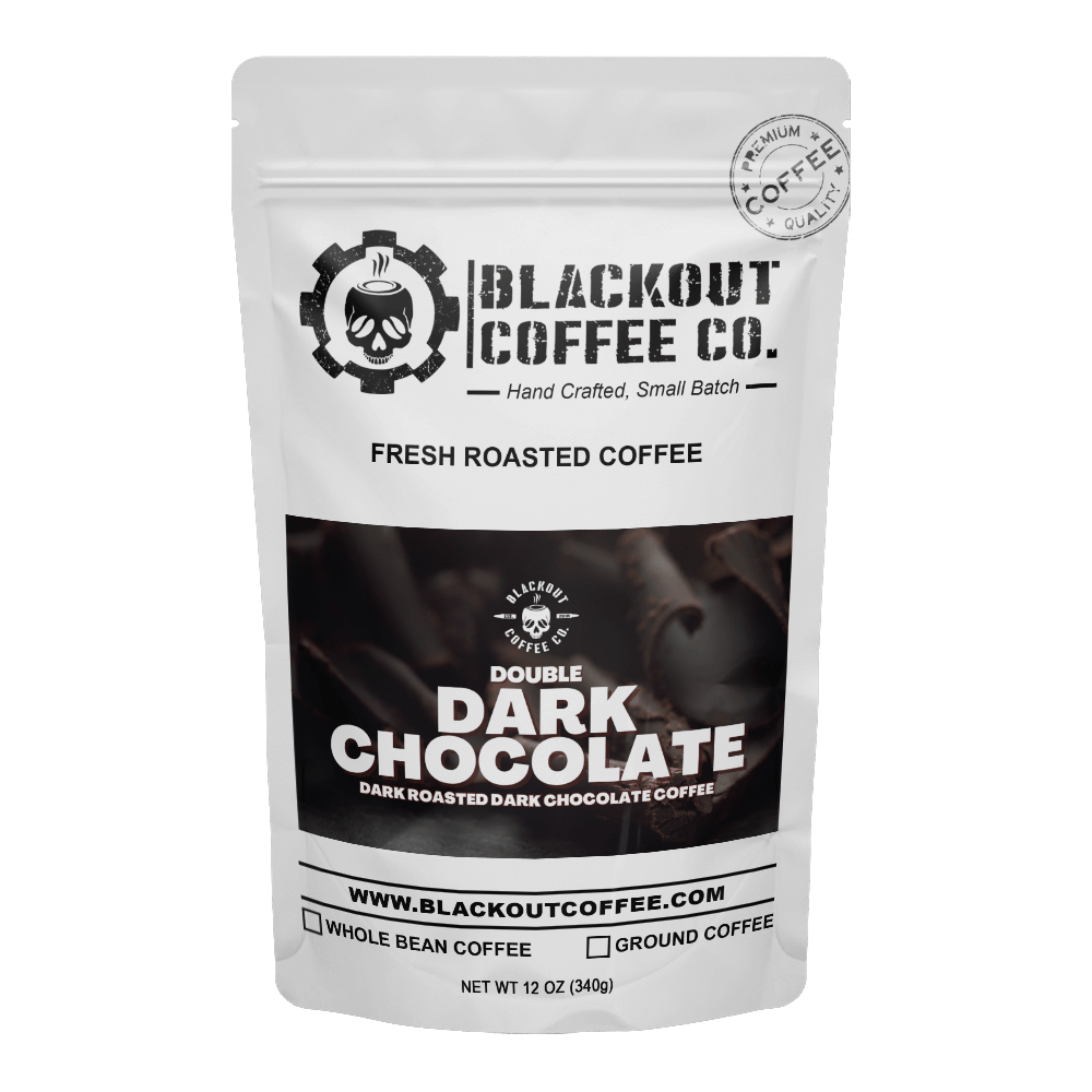 Blackout Coffee Double Dark Chocolate Flavored Coffee