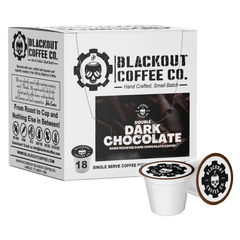 DOUBLE DARK CHOCOLATE - FLAVORED COFFEE PODS 18CT
