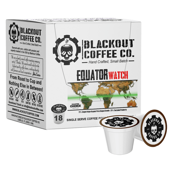 EQUATOR WATCH MEDIUM ROAST PODS 18CT