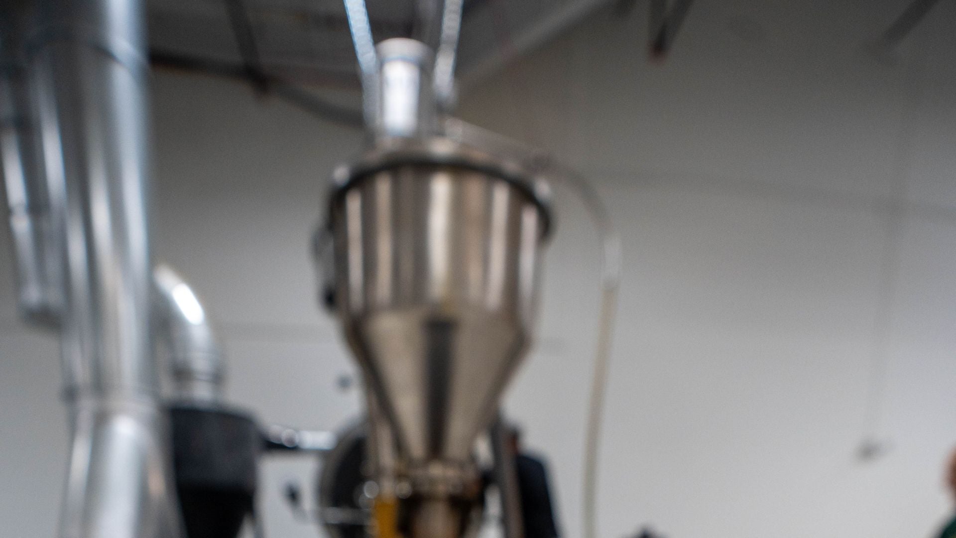 Dark textured background with an American flag design behind Blackout Coffee products