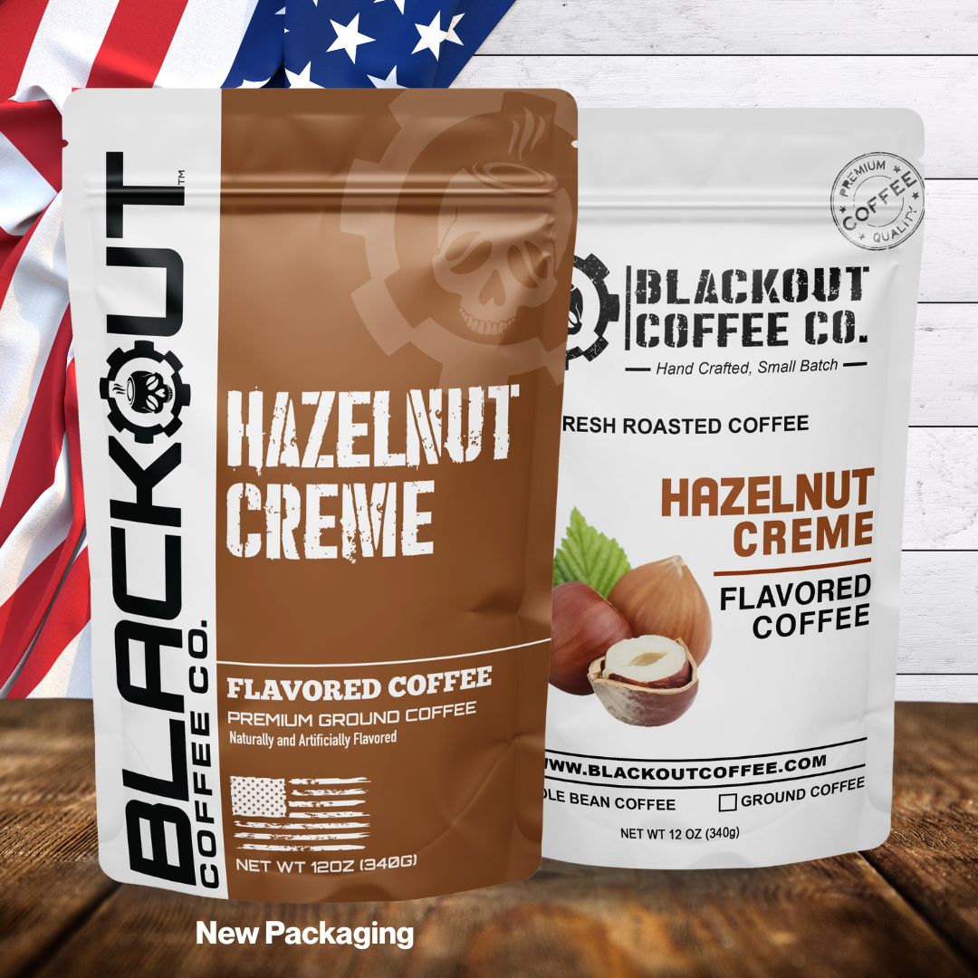 Hazelnut Creme Flavored Coffee – Blackout Coffee Co