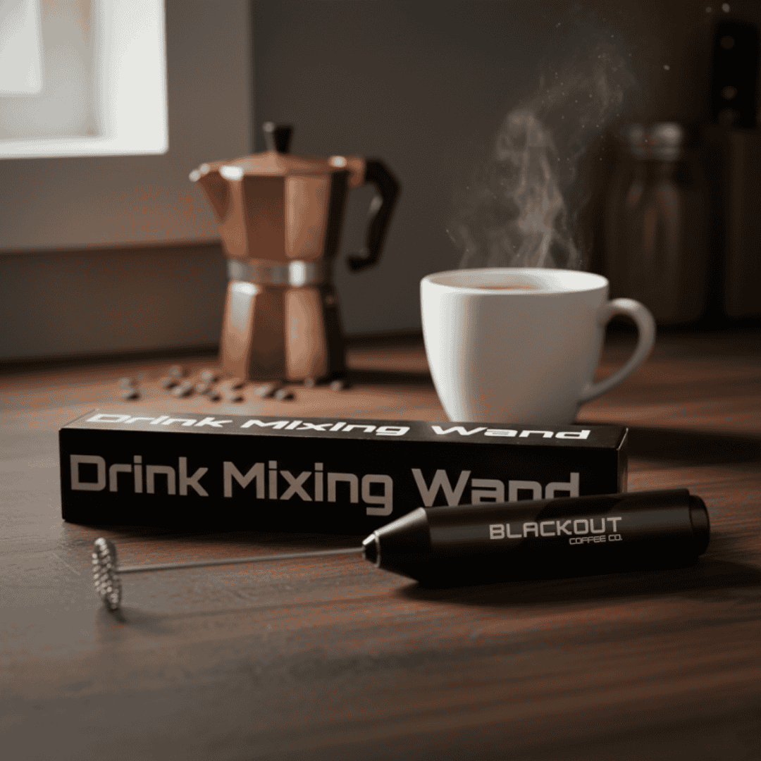 Coffee & Drink Mixing Wand – Blackout Coffee Co