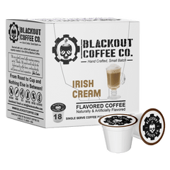 IRISH CREAM FLAVORED COFFEE PODS 18CT