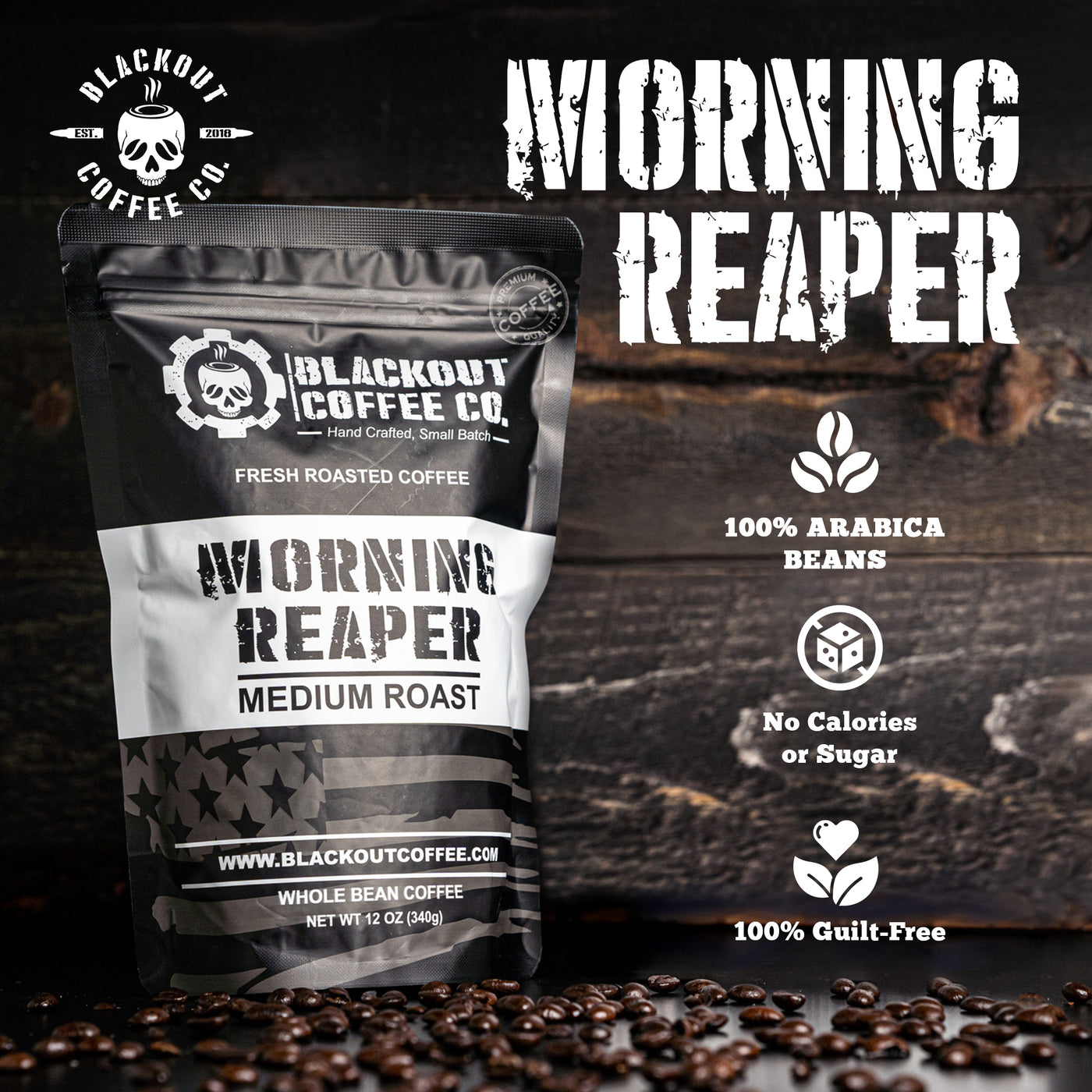 Morning Reaper Coffee 100% arabica
