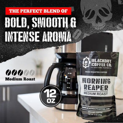 Morning Reaper Coffee smooth & Intense aroma
