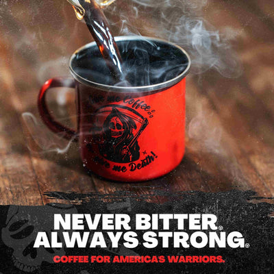 Blackout coffee coffee mug reaper
