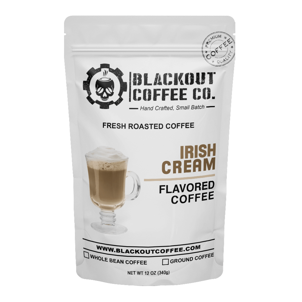 Blackout Coffee Irish Cream Flavored Coffee
