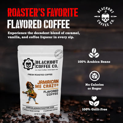 Jamaican Me Crazy® Caramel Vanilla Flavored Coffee