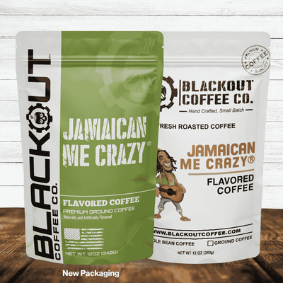 Jamaican Me Crazy® Flavored Coffee Bag 12oz by blackout coffee
