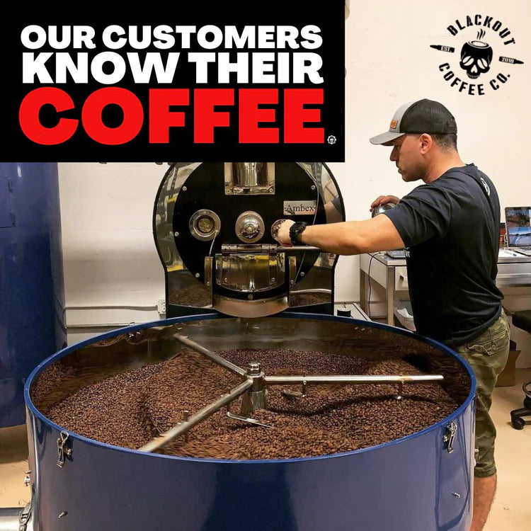 Blackout Coffee Bean Mixer