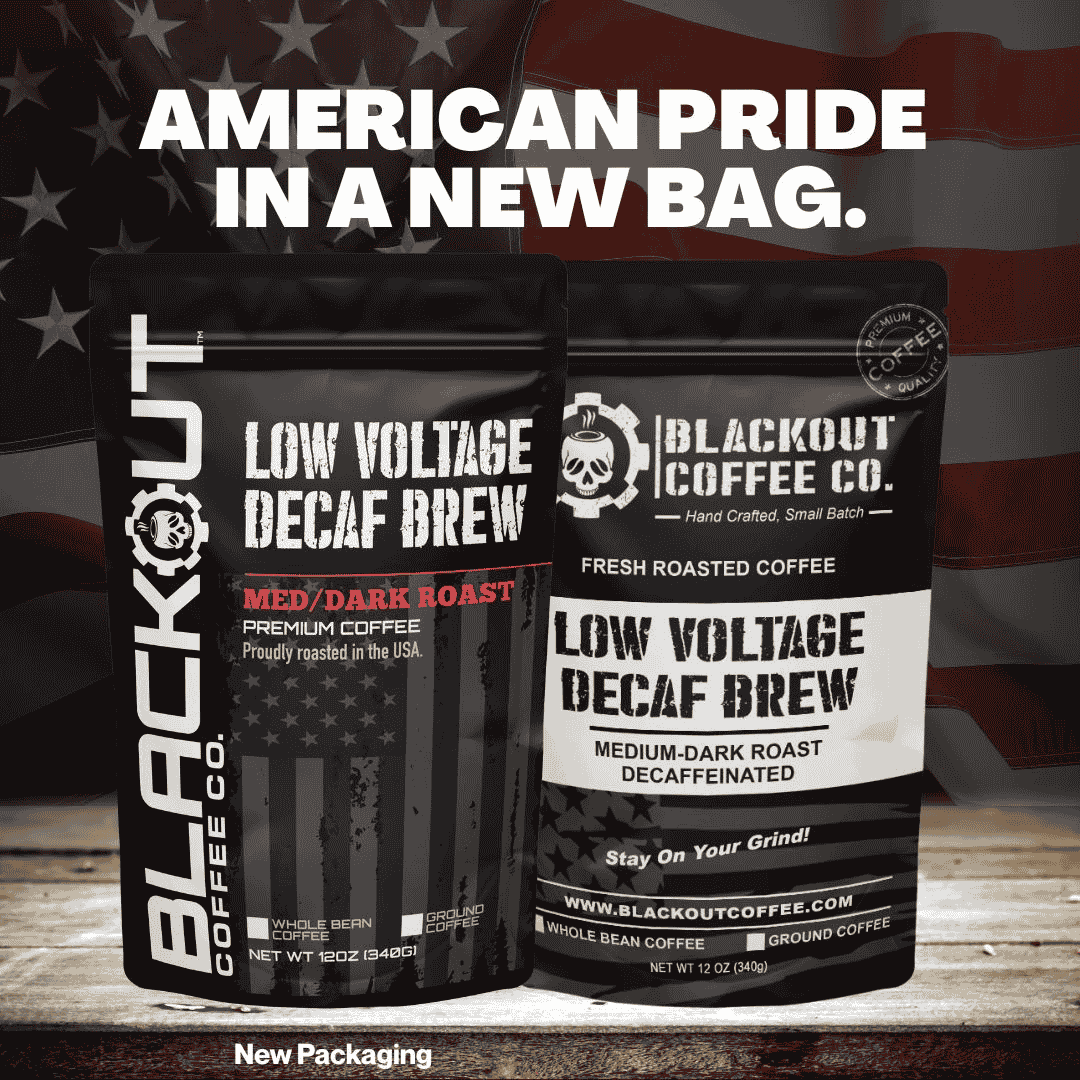 Low Voltage Decaf Brew by Blackout Coffee Company