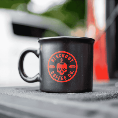 Midnight Camp Mug – 14oz USA Made 