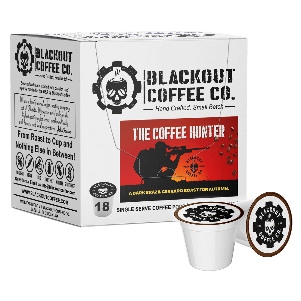 THE COFFEE HUNTER PODS 18CT
