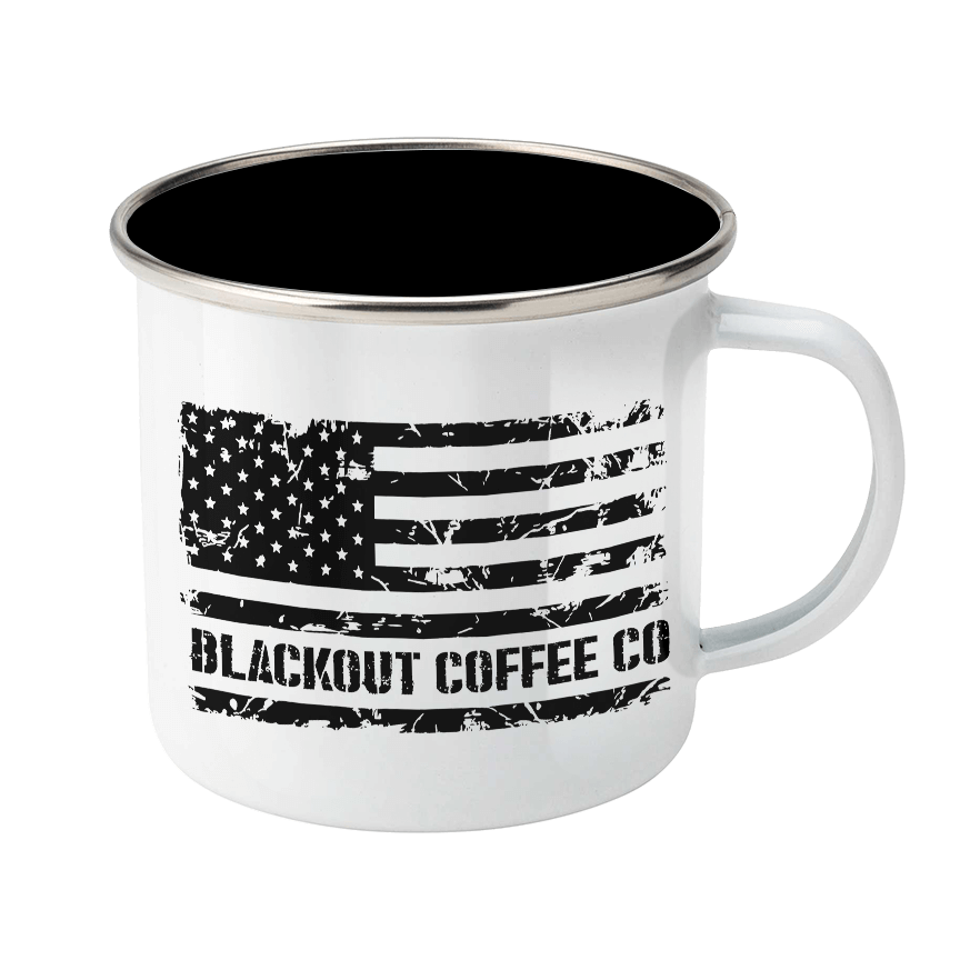 At WorkON DUTY Enamel Steel Mug 12 oz