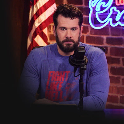 Steven Crowder at blackout coffee