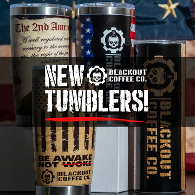 Blackout Coffee TUMBLERS MOBILE Collections