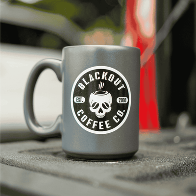 blackout coffee USA Patriot Mug – 15oz Matte Grayout 