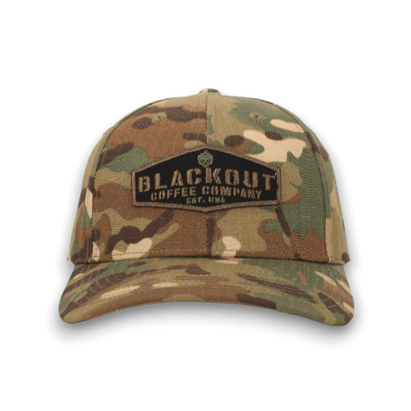 Camo hat with velcro patch 2025