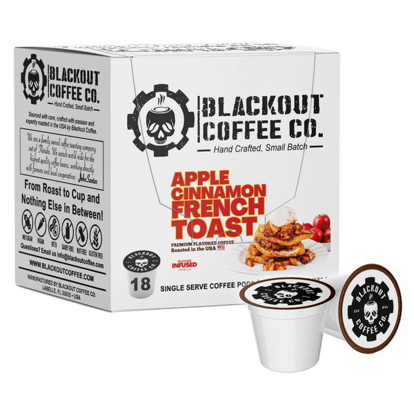 APPLE CINNAMON FRENCH TOAST FLAVORED COFFEE PODS 18CT