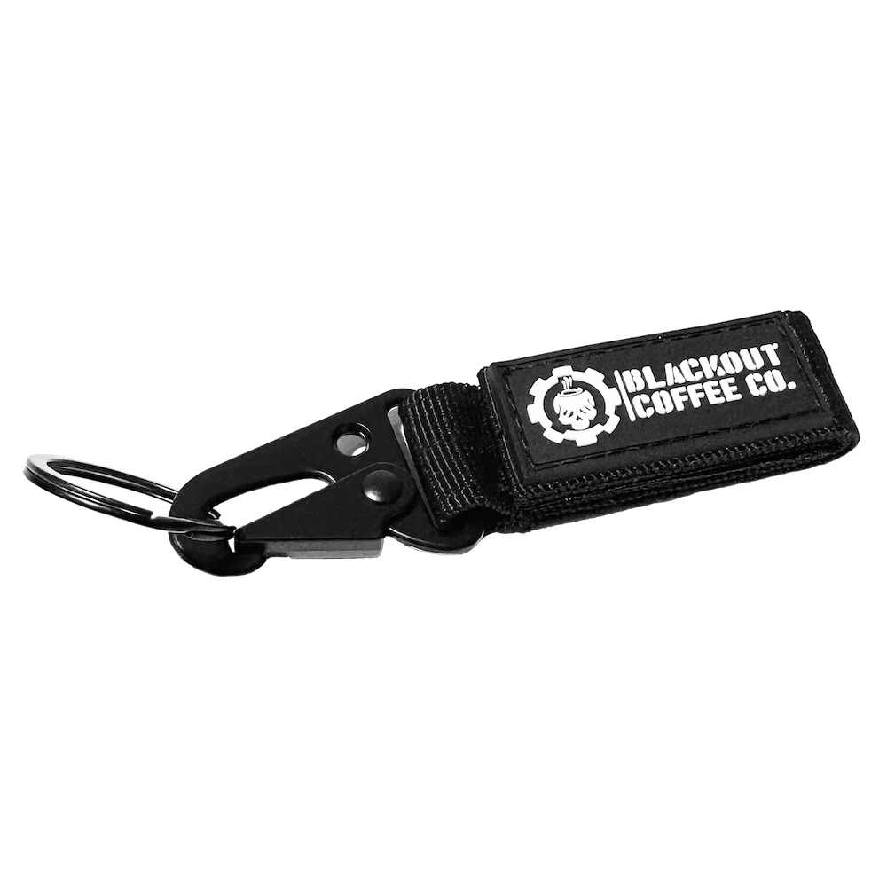 Blackout Coffee Keychain BLACK/BLACK