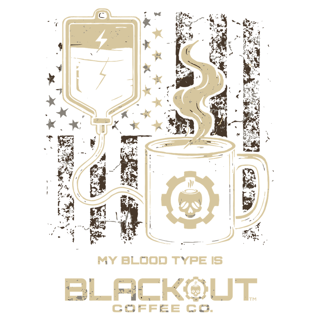 my blood type is COFFEE