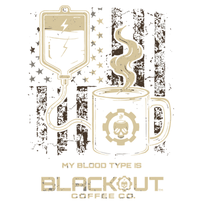 my blood type is COFFEE